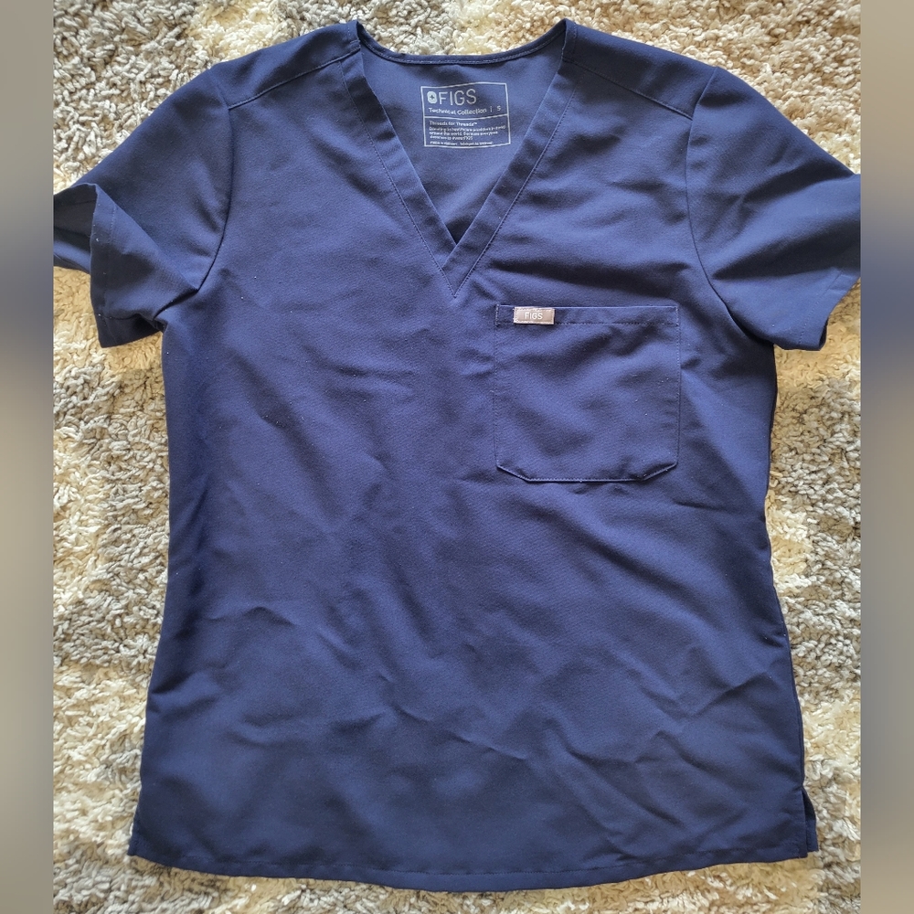 Figs One Pocket Scrub Top